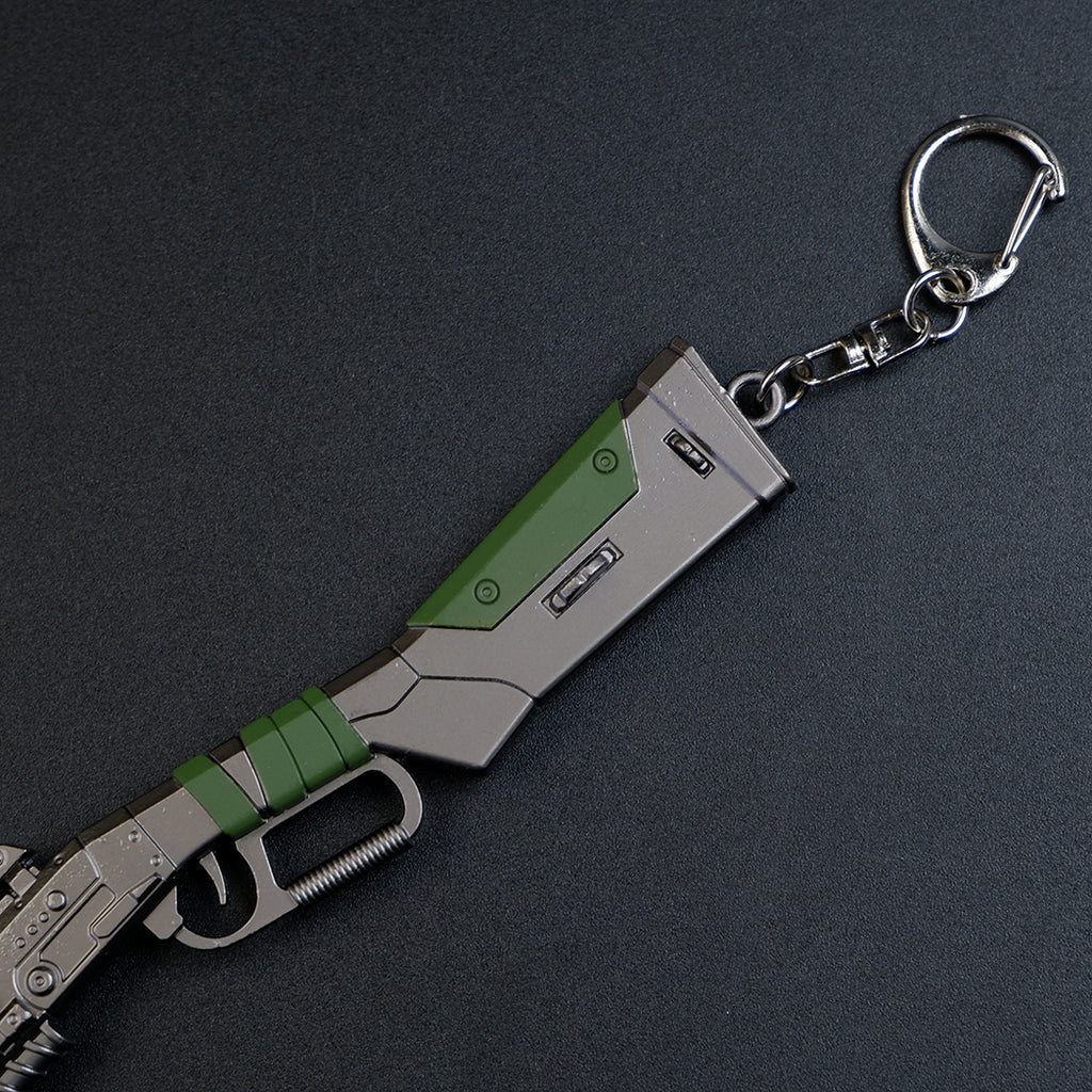 Apex Legends Peacekeeper Shotgun 16.5cm Metal Keychain – Zinc Alloy Lever-Action Replica Collectible