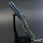 Apex Legends Peacekeeper Shotgun 16.5cm Metal Keychain – Zinc Alloy Lever-Action Replica Collectible