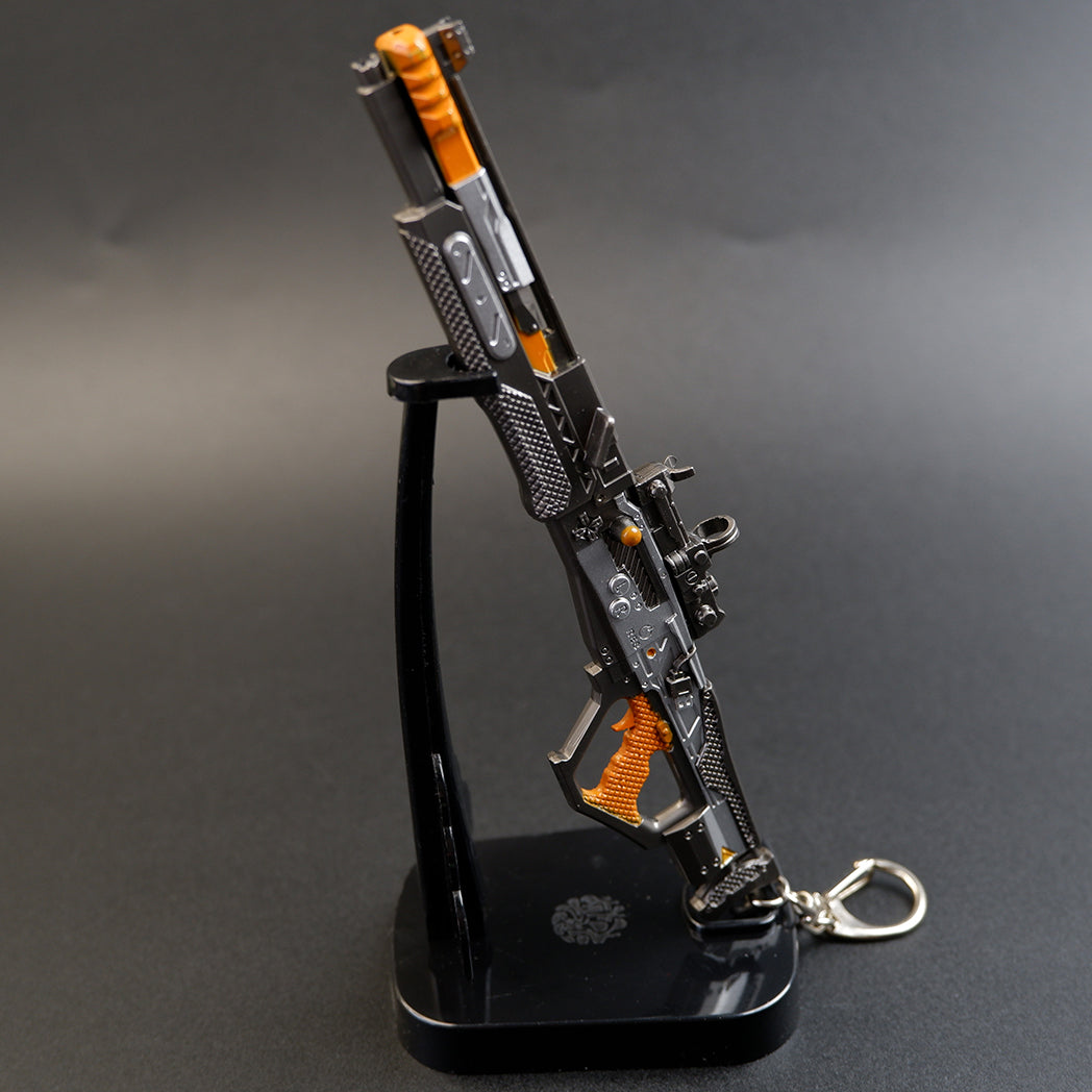 Apex Legends Mastiff Shotgun 16cm Metal Keychain – Zinc Alloy Horizontal Spread Replica Collectible