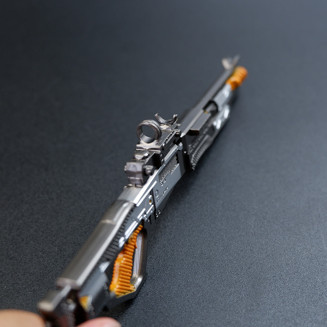 Apex Legends Mastiff Shotgun 16cm Metal Keychain – Zinc Alloy Horizontal Spread Replica Collectible