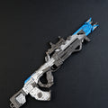 Apex Legends Volt SMG 16cm Metal Keychain – Zinc Alloy Energy Gun Cyber Blue Replica Collectible