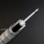 Berserk Guts Dragon Slayer Greatsword 17cm Metal Keychain with Scabbard – Zinc Alloy Anime Replica Collectible