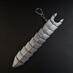 Berserk Guts Dragon Slayer Greatsword 17cm Metal Keychain with Scabbard – Zinc Alloy Anime Replica Collectible