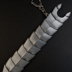 Berserk Guts Dragon Slayer Greatsword 17cm Metal Keychain with Scabbard – Zinc Alloy Anime Replica Collectible