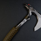 Apex Legends Bloodhound Heirloom Raven's Bite 16cm Metal Replica – Zinc Alloy Raven Skull Tomahawk Axe Collectible
