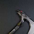 Apex Legends Bloodhound Heirloom Raven's Bite 16cm Metal Replica – Zinc Alloy Raven Skull Tomahawk Axe Collectible