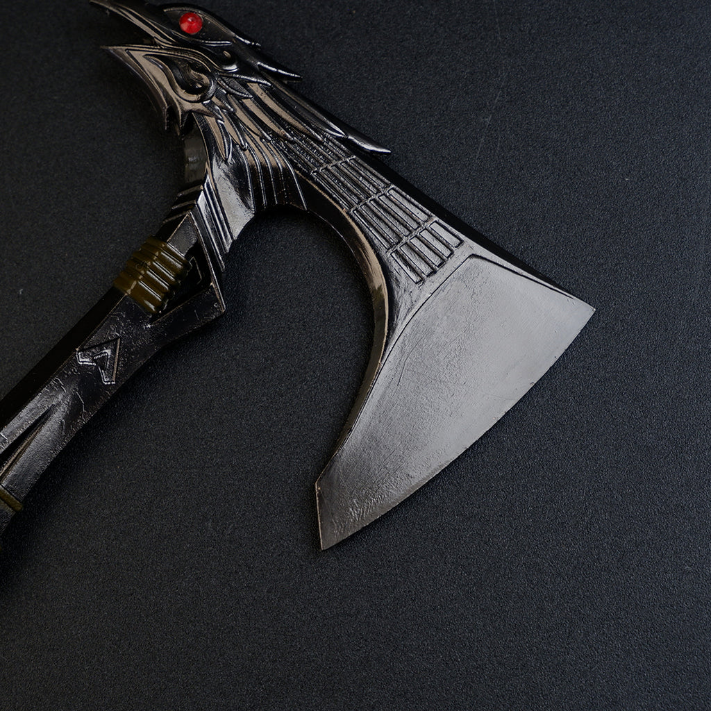 Apex Legends Bloodhound Heirloom Raven's Bite 16cm Metal Replica – Zinc Alloy Raven Skull Tomahawk Axe Collectible