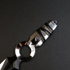 Valorant Jett Kunai 17cm Mirror Chrome Metal Replica – Zinc Alloy Dual-Tone Throwing Knife Collectible