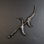 Elden Ring Bloodhound's Fang Curved Greatsword Metal Weapon Replica - 8.7" Zinc Alloy Curved Sword Toy Model Gift for Gamers & Collectors