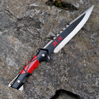 29CM/11.4'' Ego Knife Metal Blunt Blade Safety Cosplay Prop Game Collection