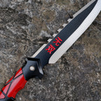 29CM/11.4'' Ego Knife Metal Blunt Blade Safety Cosplay Prop Game Collection