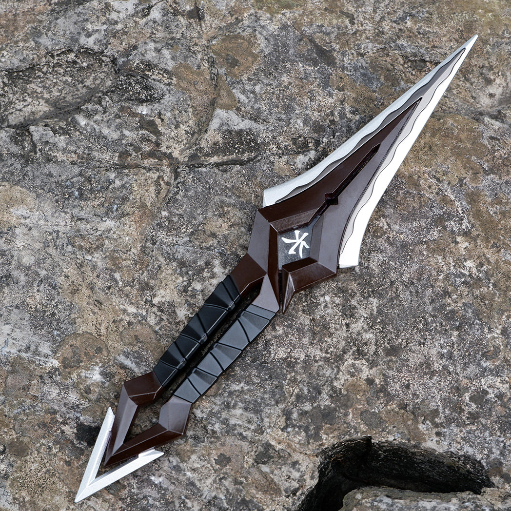 Kuronami Naru-Kami Metal Kunai Replica – 23CM Blunt Blade | Ninja Throwing Knife Display Collectible