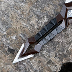 Kuronami Naru-Kami Metal Kunai Replica – 23CM Blunt Blade | Ninja Throwing Knife Display Collectible