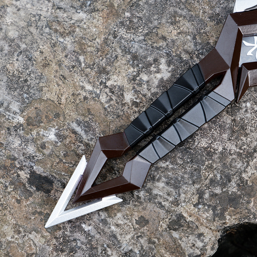 Kuronami Naru-Kami Metal Kunai Replica – 23CM Blunt Blade | Ninja Throwing Knife Display Collectible