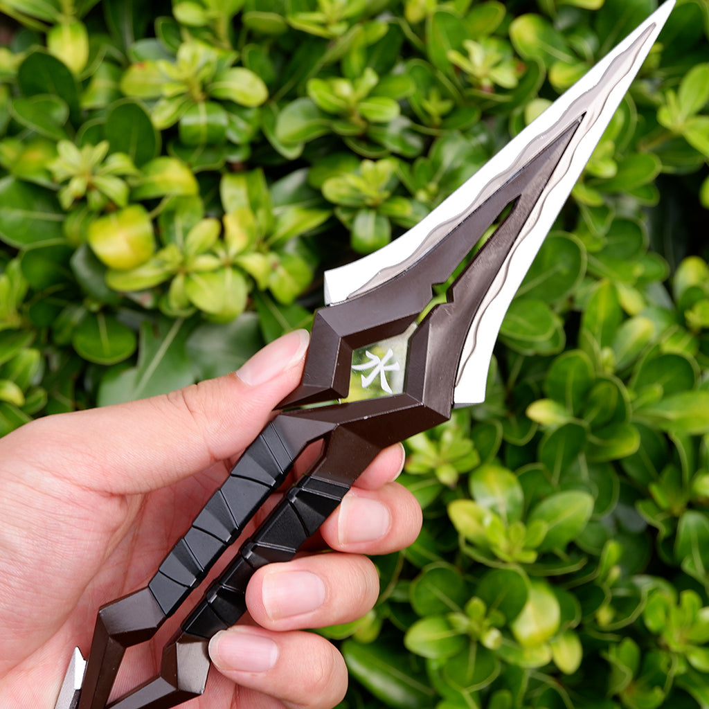 Kuronami Naru-Kami Metal Kunai Replica – 23CM Blunt Blade | Ninja Throwing Knife Display Collectible