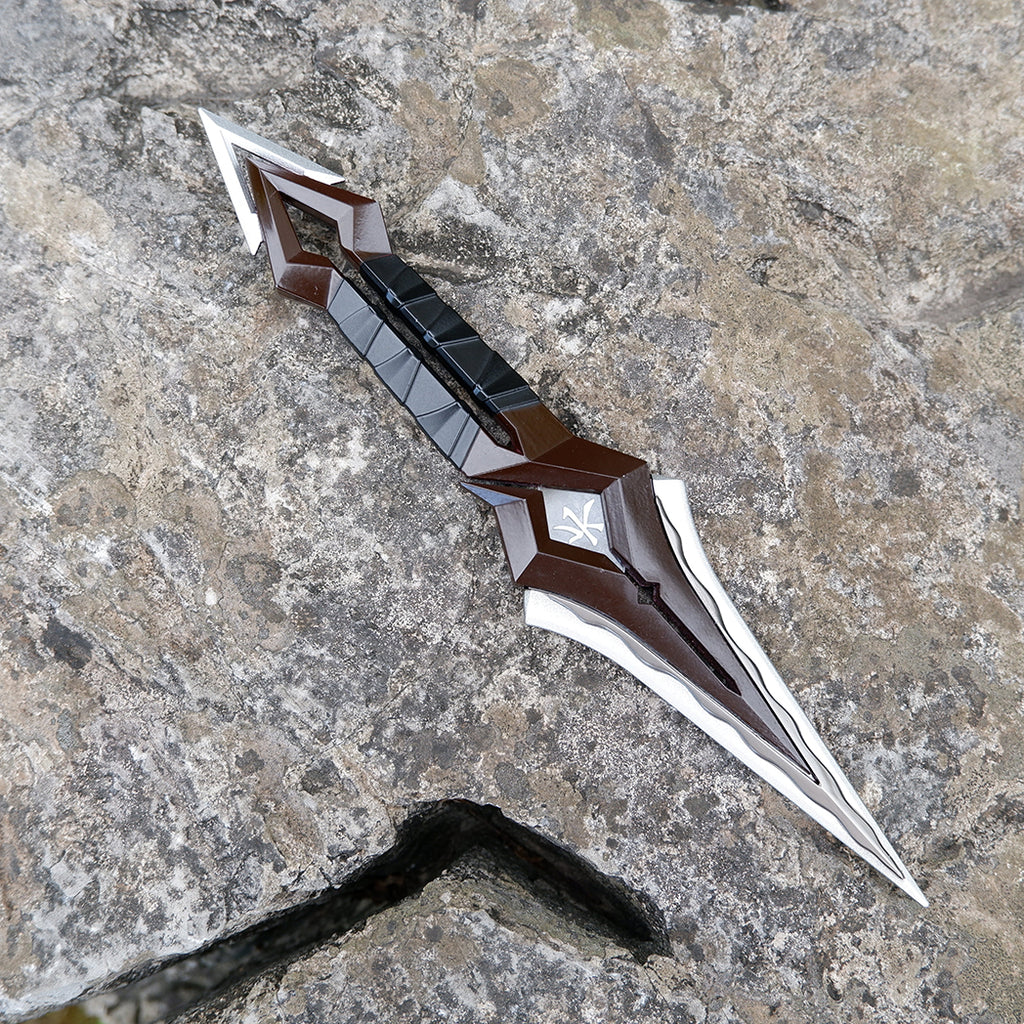 Kuronami Naru-Kami Metal Kunai Replica – 23CM Blunt Blade | Ninja Throwing Knife Display Collectible