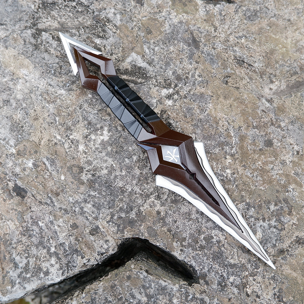 Kuronami Naru-Kami Metal Kunai Replica – 23CM Blunt Blade | Ninja Throwing Knife Display Collectible