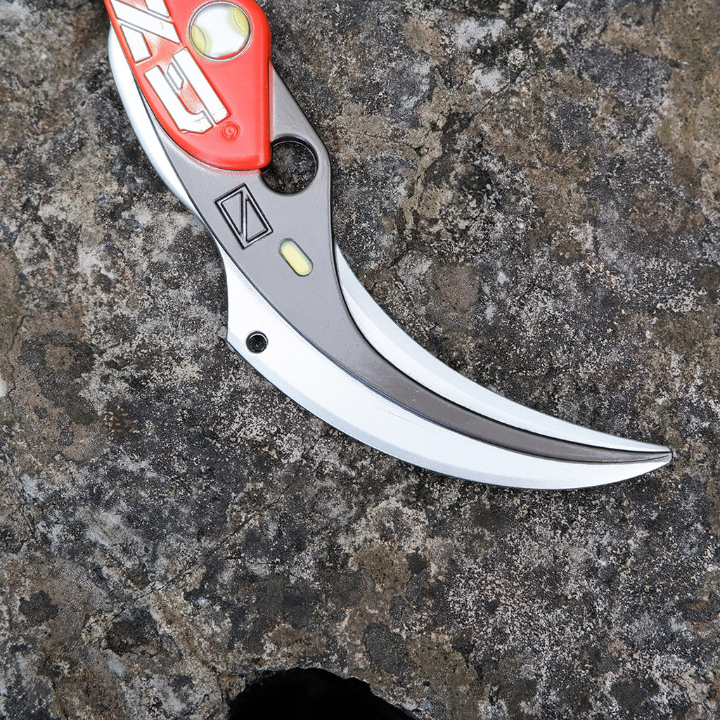 Valorant Ion Karambit Metal Knife Replica – Sci-Fi Blunt Blade | Gaming Cosplay Prop Collectible