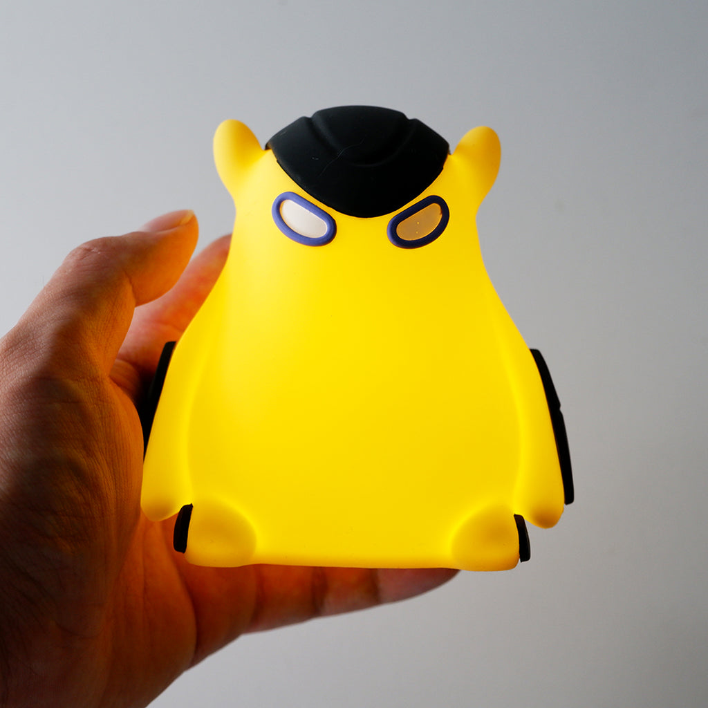 Valorant Gekko Wingman Silicone Night Light – Cute Squishy Gaming Desk Lamp | LED Mood Light