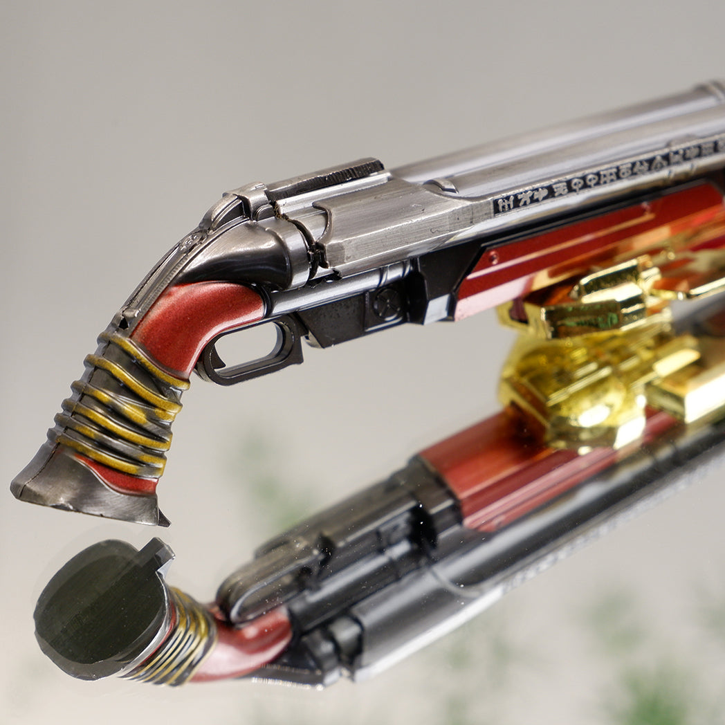 DOOM Eternal Super Shotgun 9.5cm Metal Replica with Gold Meat Hook – Zinc Alloy Doom Slayer Mini Collectible