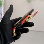 DOOM Eternal Super Shotgun 9.5cm Metal Replica with Gold Meat Hook – Zinc Alloy Doom Slayer Mini Collectible
