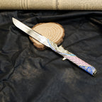 Valorant Champions Angel Knife 22cm Metal Replica with Glacier Stand – Zinc Alloy Gold or Black Angel Wing Dagger Collectible