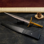 Lord of the Rings Sting Elven Dagger 22cm Metal Replica with Sheath – Zinc Alloy Frodo Hobbit Sword Collectible