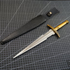 Lord of the Rings Sting Elven Dagger 22cm Metal Replica with Sheath – Zinc Alloy Frodo Hobbit Sword Collectible