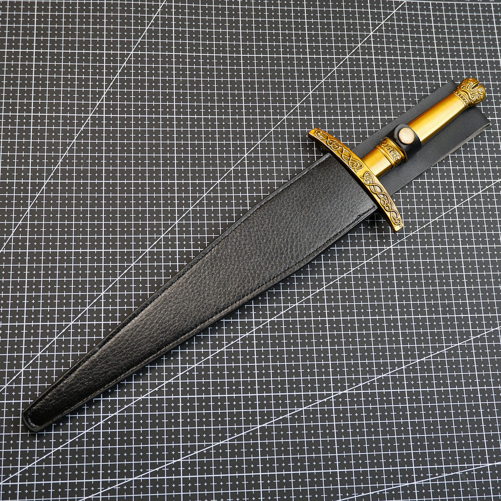 Lord of the Rings Sting Elven Dagger 22cm Metal Replica with Sheath – Zinc Alloy Frodo Hobbit Sword Collectible