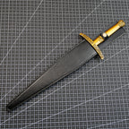 Lord of the Rings Sting Elven Dagger 22cm Metal Replica with Sheath – Zinc Alloy Frodo Hobbit Sword Collectible