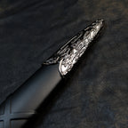 The Witcher 3 Geralt Steel Sword 22cm Metal Replica with Scabbard & Stand – Zinc Alloy Wolf Medallion Pommel Collectible