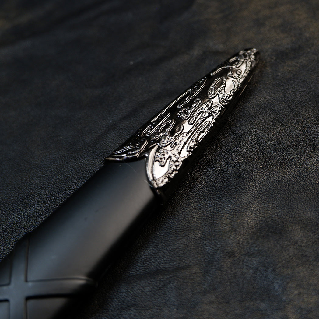 The Witcher 3 Geralt Steel Sword 22cm Metal Replica with Scabbard & Stand – Zinc Alloy Wolf Medallion Pommel Collectible