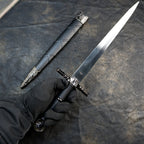 The Witcher 3 Geralt Steel Sword 22cm Metal Replica with Scabbard & Stand – Zinc Alloy Wolf Medallion Pommel Collectible