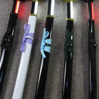 Bleach 103cm LED Glowing Katana 360° Spinning Rechargeable – Metal Display Collectible
