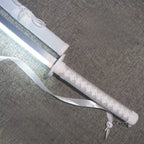 Bleach 103cm LED Glowing Katana 360° Spinning Rechargeable – Metal Display Collectible