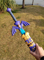 Zelda Skyward Sword Master Sword 80cm Foam Cosplay Prop with Strap – Display Collectible