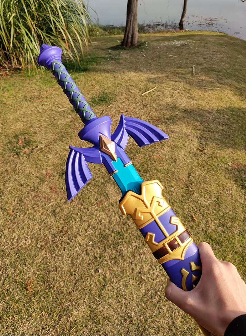 Zelda Skyward Sword Master Sword 80cm Foam Cosplay Prop with Strap – Display Collectible