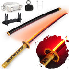 Demon Slayer 103cm Glowing Nichirin Blade 360° Spinning LED Rechargeable – Display Collectible