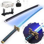 Demon Slayer 103cm Glowing Nichirin Blade 360° Spinning LED Rechargeable – Display Collectible
