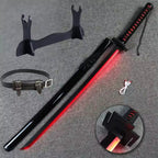 Bleach 103cm LED Glowing Katana 360° Spinning Rechargeable – Metal Display Collectible