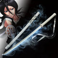 Bleach 103cm LED Glowing Katana 360° Spinning Rechargeable – Metal Display Collectible