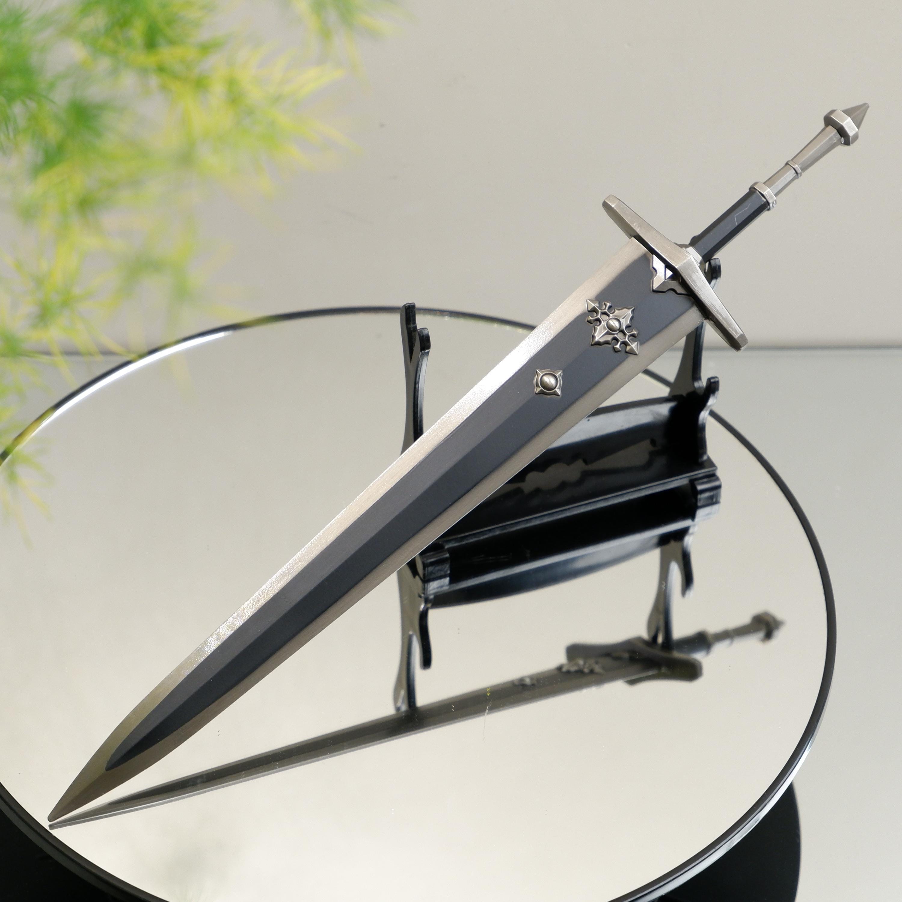 30cm,Eldenn Greatsword of Solitude,Game Peripheral Handmade Craft ,Cosplay Props,Toy Sword,Desktop Collection Ornament,Game Decor,Fans Gift