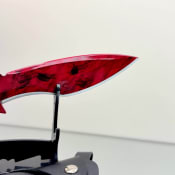 CS:GO Gurkha Knife Training Prop with Holster – Metal Display Collectible