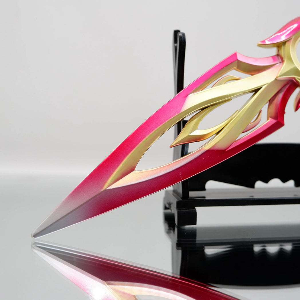 28CM/11" Metal Mystbloom Kunai Game Prop