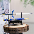 Zelda Tears of the Kingdom Master Sword Keychain – Metal Display Collectible