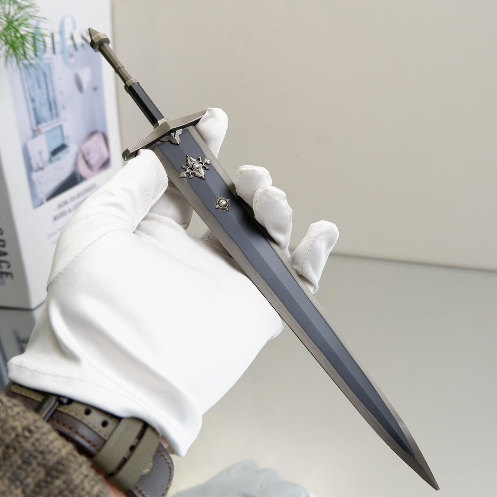 30cm,Eldenn Greatsword of Solitude,Game Peripheral Handmade Craft ,Cosplay Props,Toy Sword,Desktop Collection Ornament,Game Decor,Fans Gift