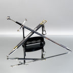 30cm Metal Narsil Sword, Anduril Flame of the West Full Metal Mini Sword with Scabbard, Collectible Gift for Tolkien Fan, Gaming Room Decor