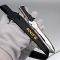 Resident Evil 4 Leon Kennedy Tactical Knife 18cm Metal Replica – RE4 Remake Display Collectible