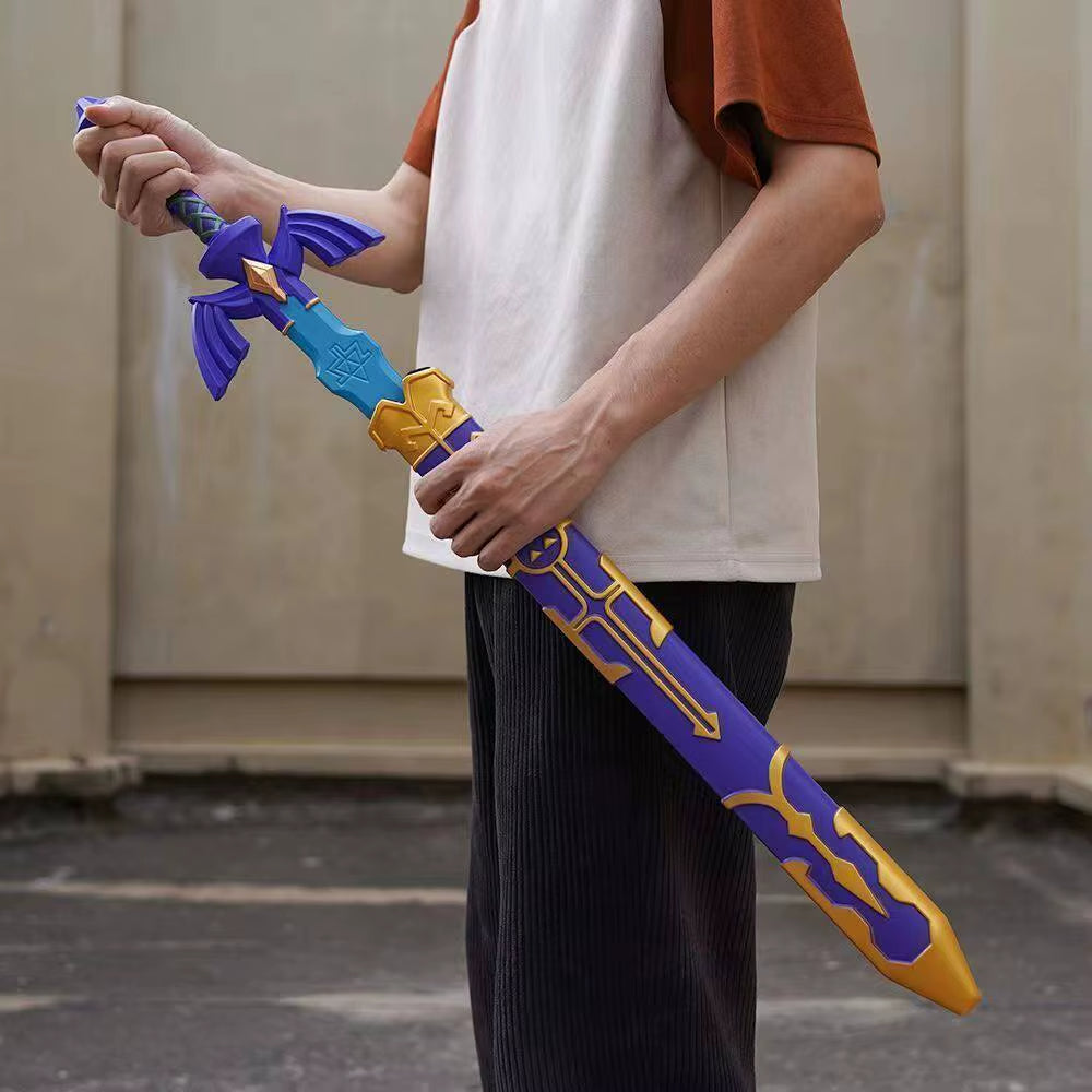 Zelda Skyward Sword Master Sword 80cm Foam Cosplay Prop with Strap – Display Collectible