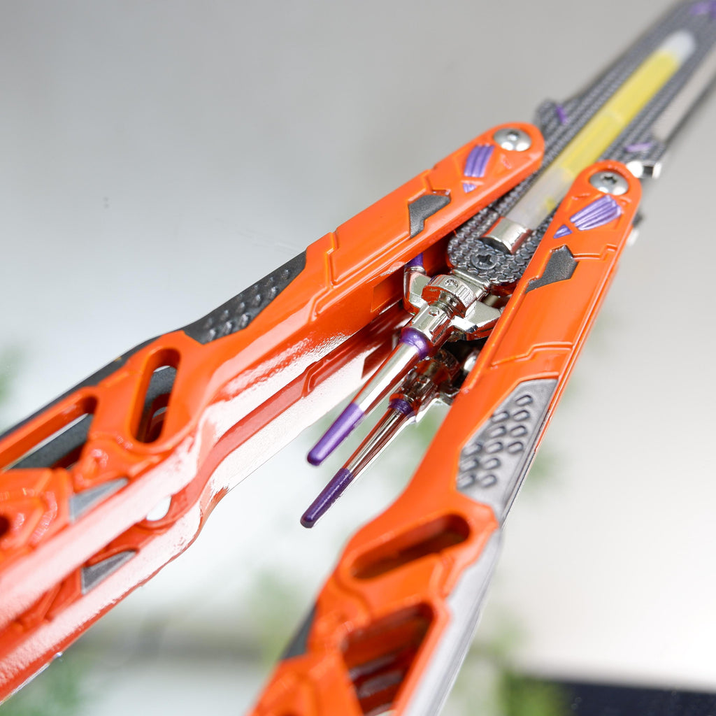 Apex Legends Octane Heirloom Glow Handcrafted – Metal Display Collectible